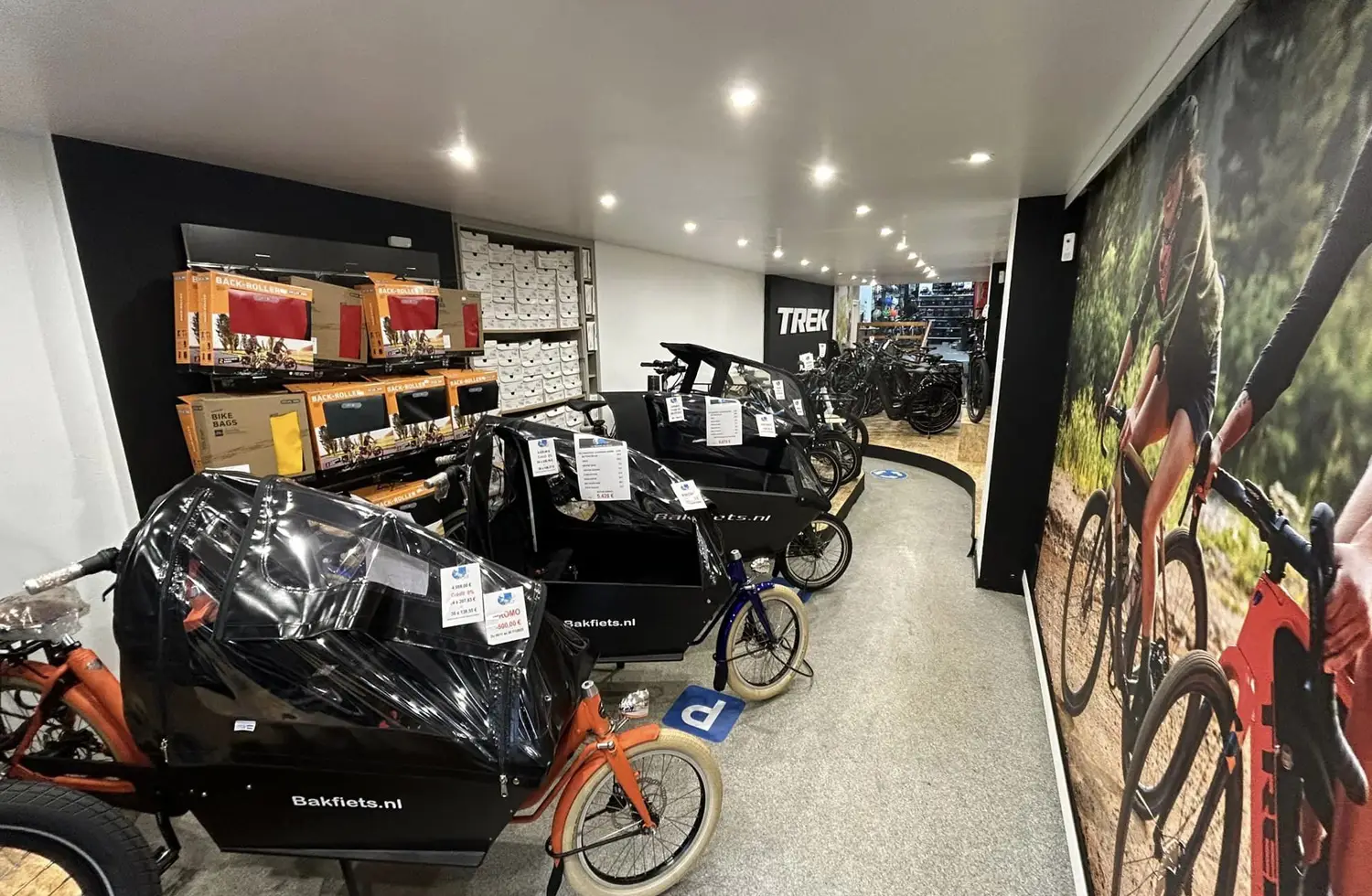 Achat de vélo en magasin